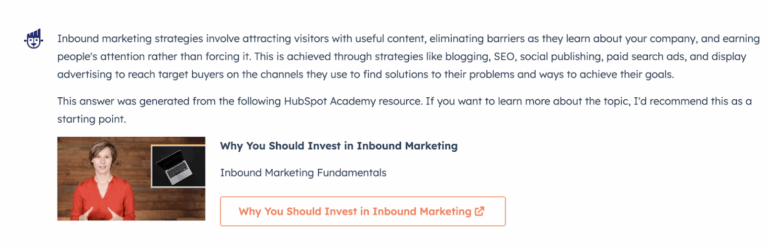 HubSpot AcademyAI：生成式AI在教育平台的应用实践与经验分享
